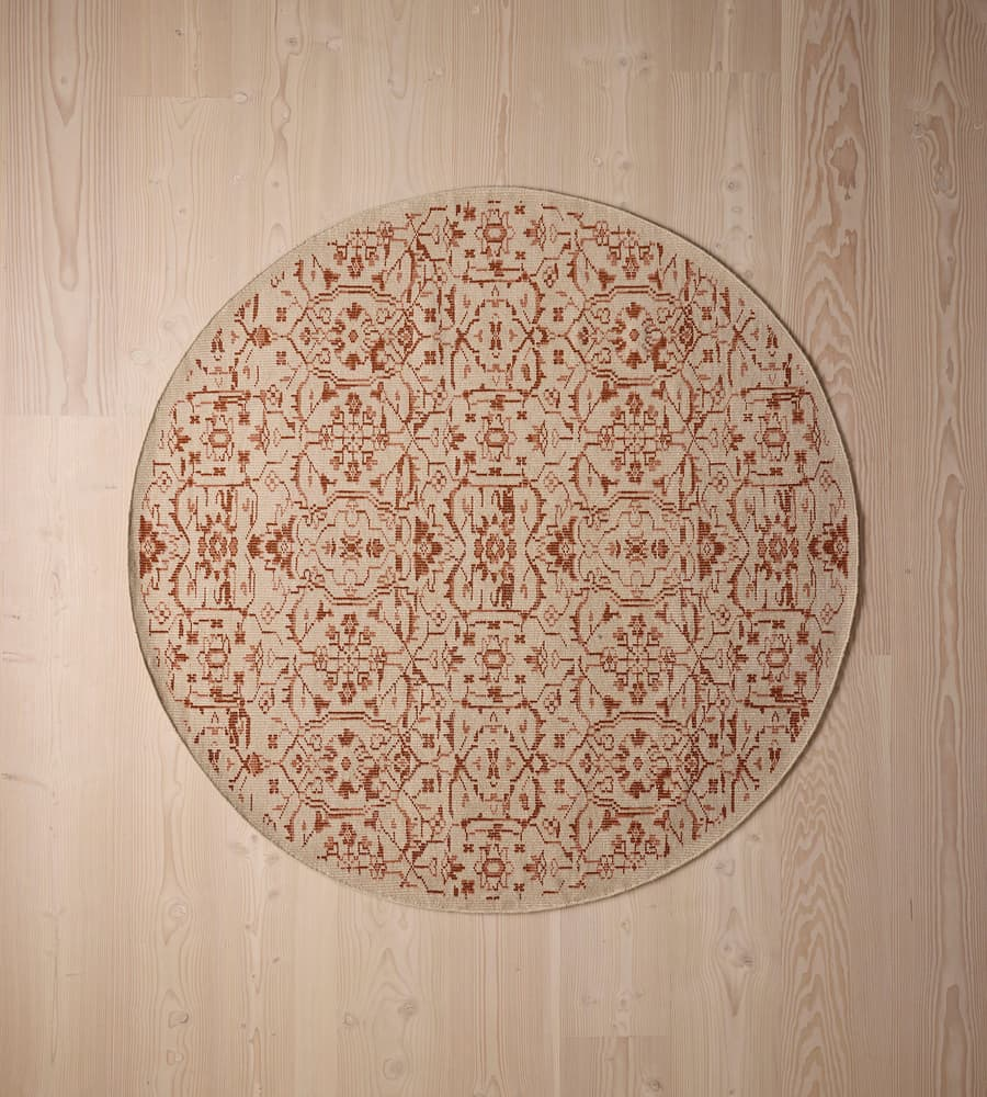 Hand Knotted , Hand Tufted Silvanus Round Rug