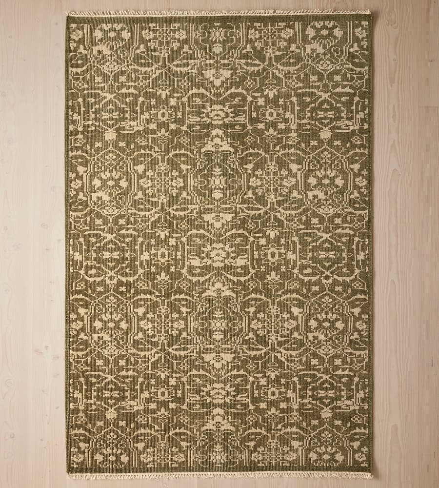 Hand Knotted , Hand Tufted Silvanus Olive Rug