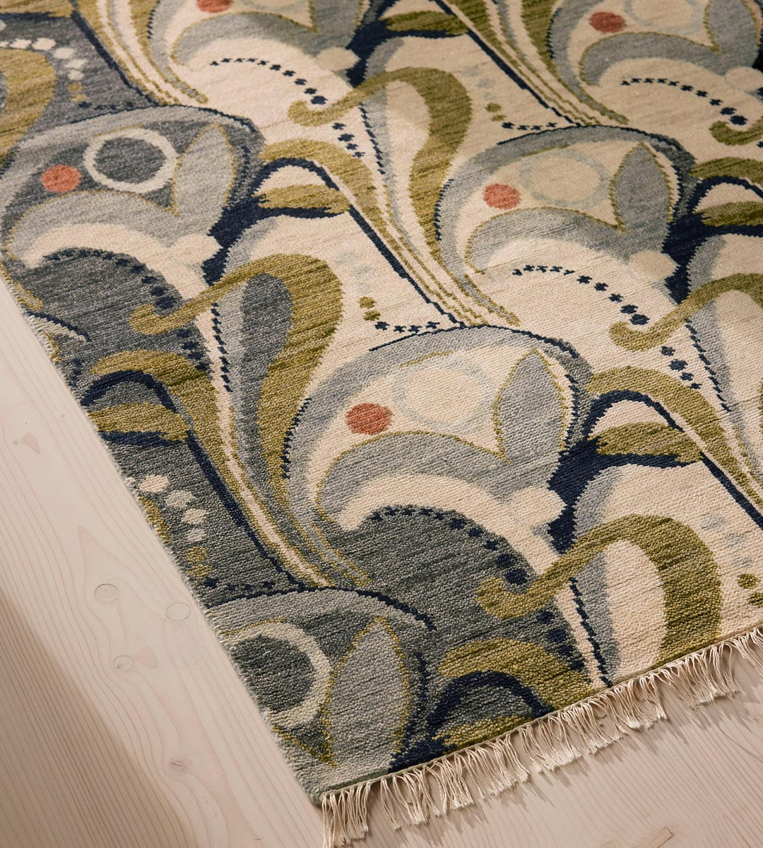 Hand Tufted , Hand knotted Obie Multi Rug