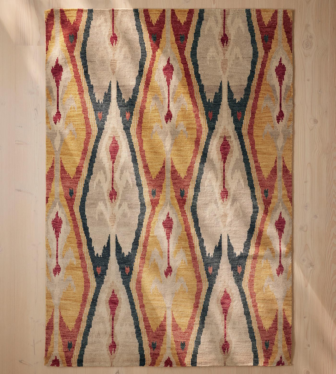 Hand Knotted , Hand Tufted Alderton  Rust Rug