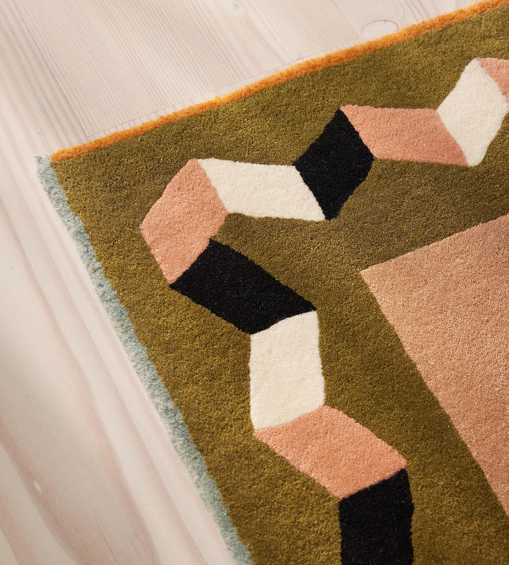 Hand tufted Delphi Rug