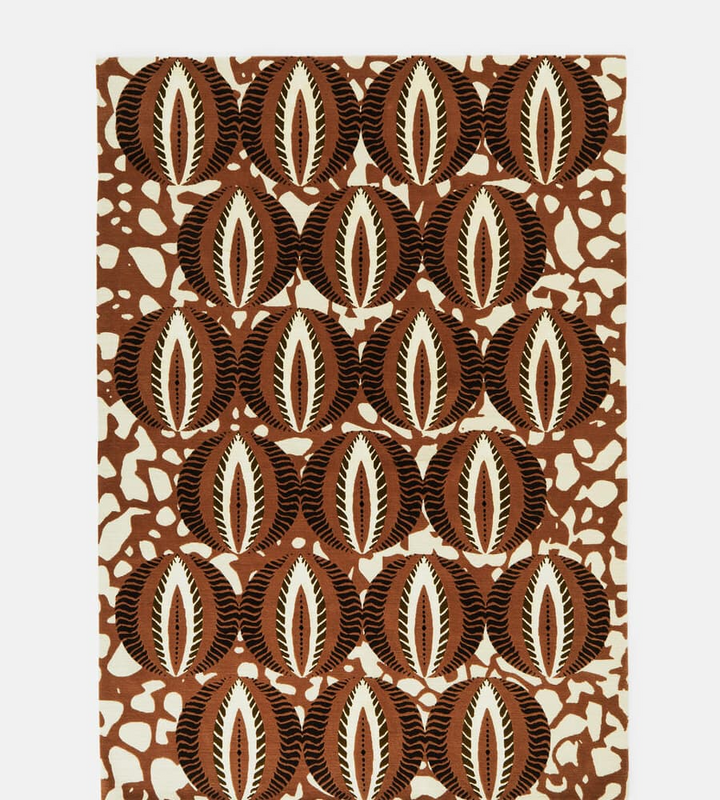 Hand Knotted , Hand Tufted Eva Sonaike Copper Rug