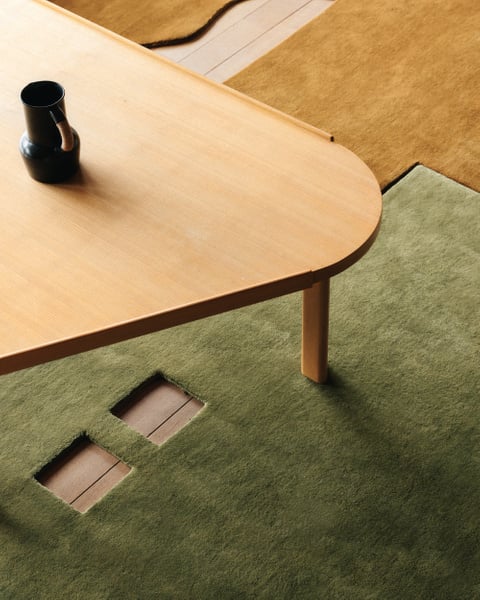 Hand Loom , Hand Tufted Garance – Moss Rug