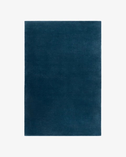 Hand Loom , hand Tufted Grand – Deep Blue Rug