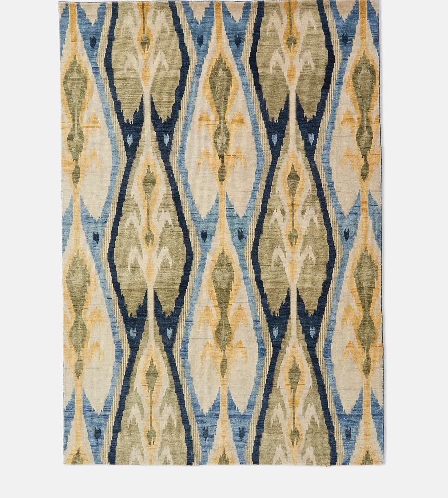 Hand Knotted , Hand Loom Alderton  Blue Rug