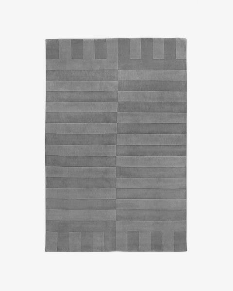 Hand Loom , Hand Tufted Lux 2 – Gray Rug