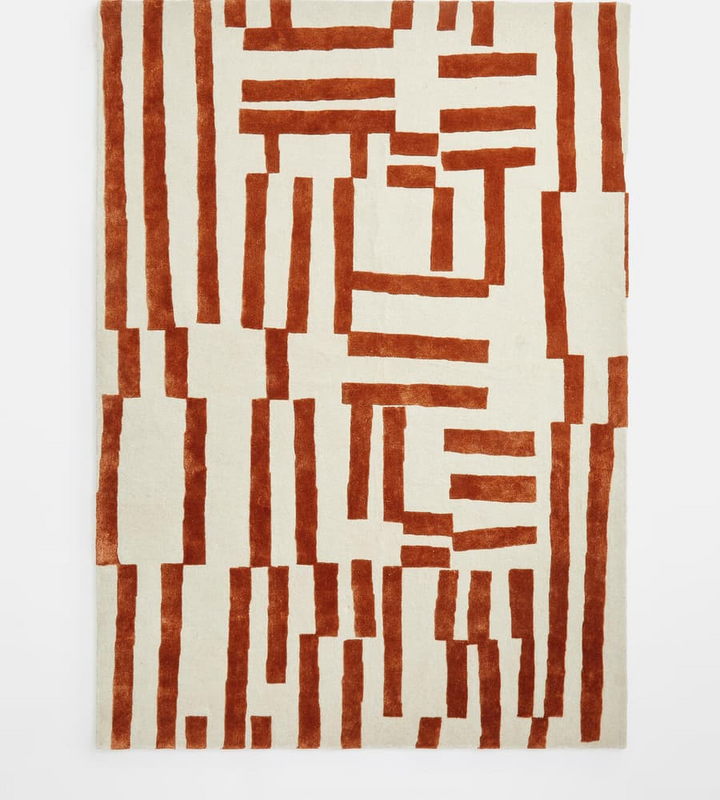 Hand tufted Jarrett Rust Rug