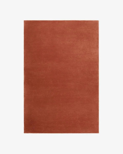 Hand Loom , Hand Tufted Grand – Brick Red Rug